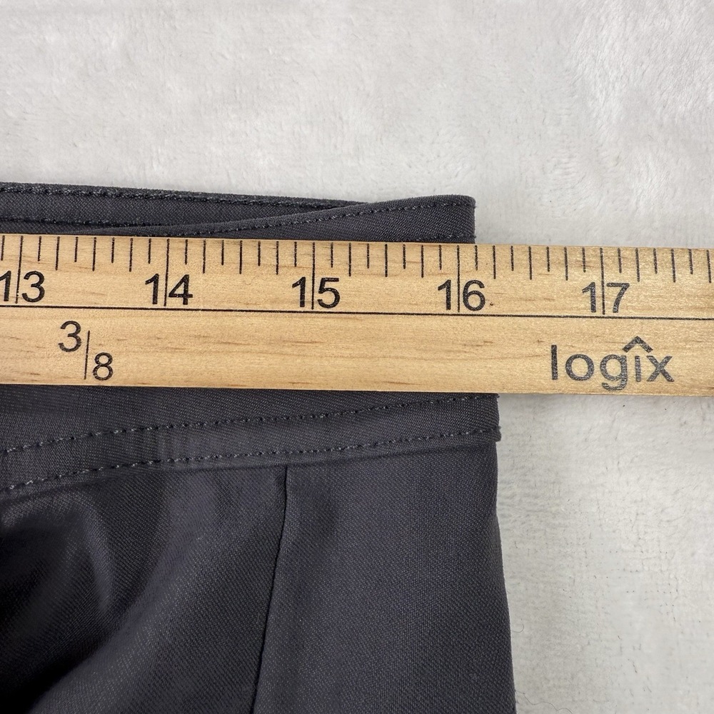 Prana Pants Womens 8 Gray Stretch Roll-up Snap Hiking Outdoors Gorpcore‎ - Picture 8 of 13
